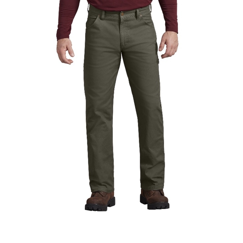 NWT Genuine Dickies Men's Flex Duck Utility Jean MOSS GREEN